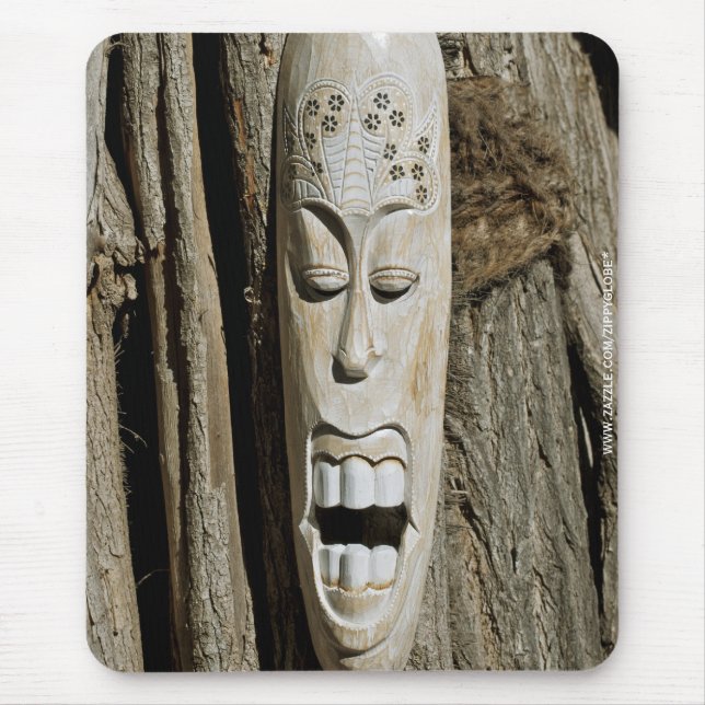African Mask Mousepad (Front)