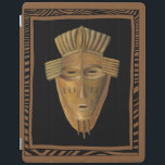 African Mask Painting by Chariklia Zarris iPad Smart Cover<br><div class="desc">Chariklia Zarris created this painting of an African mask. Many of these masks are used in ceremonies so a community of people can communicate with deceased ancestors or the spirits of animals. Bring a bit of traditional African culture into your home!</div>