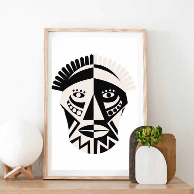 African Mask Poster (Creator Uploaded)