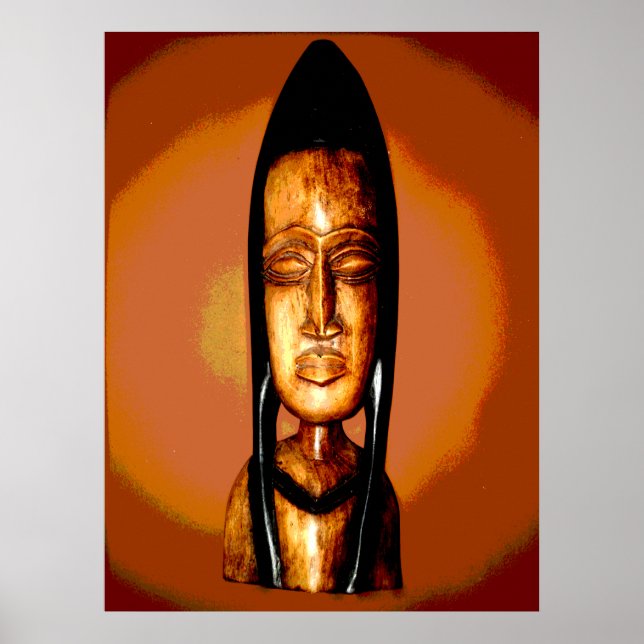 AFRICAN MASK POSTER (Front)