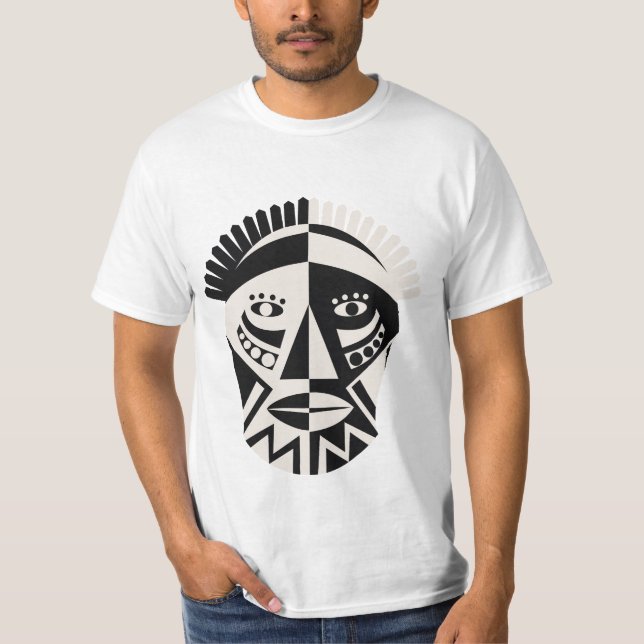 African Mask T-Shirt (Front)