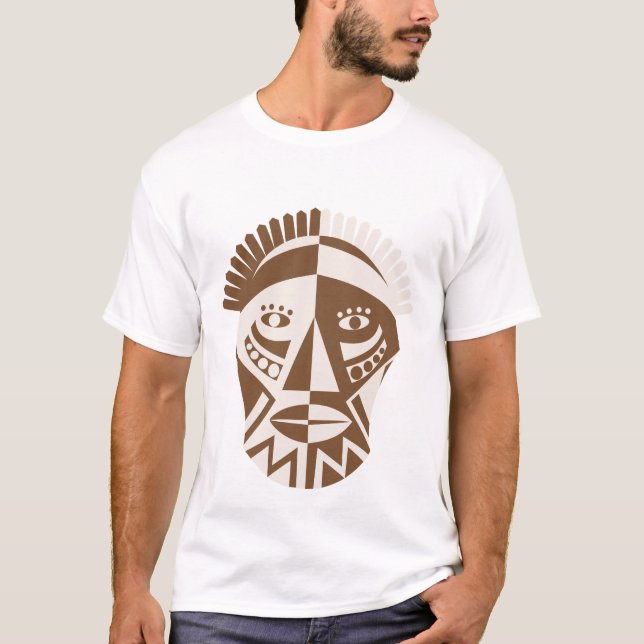 African Mask T-Shirt (Front)