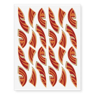 African Masks Temporary Tattoos