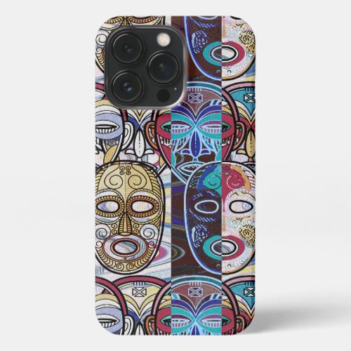 African Masks V2 iPhone 13 Pro Case