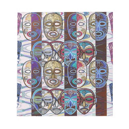 African Masks V2 Notepad