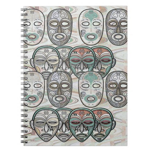 African Masks V5 Notebook