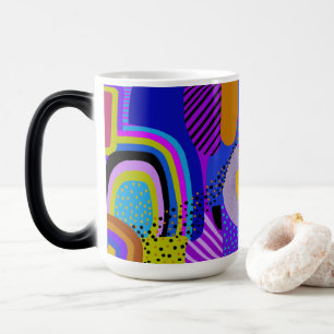 African Maximalist Landscape Map Color Morph Mug
