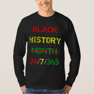 African Melanin Black History Month 247365 Black G T-Shirt