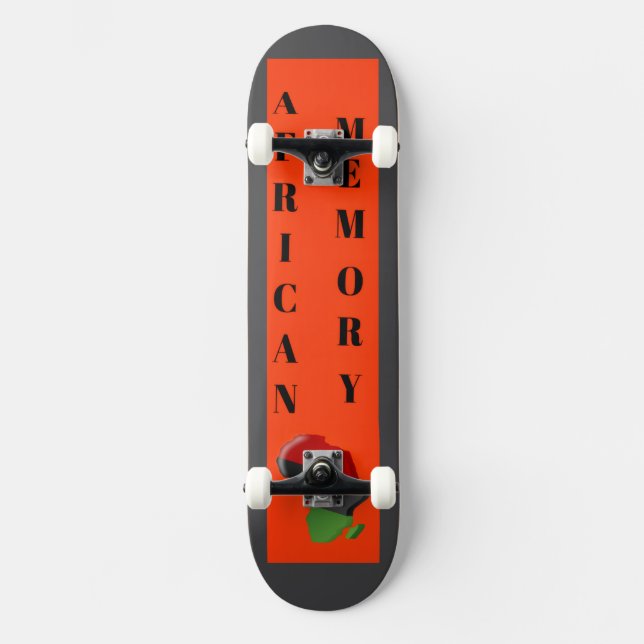 AFRICAN MEMORY Skateboard (Front)