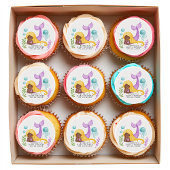 African Mermaid Ocean Baby Shower Edible Frosting Rounds