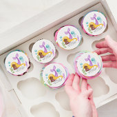 African Mermaid Ocean Baby Shower Edible Frosting Rounds