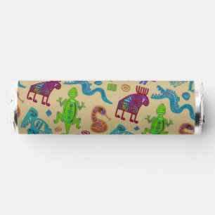 African Mexican Culture Primitive Tribal Pattern 1 Breath Savers® Mints