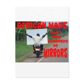 african mods postcard