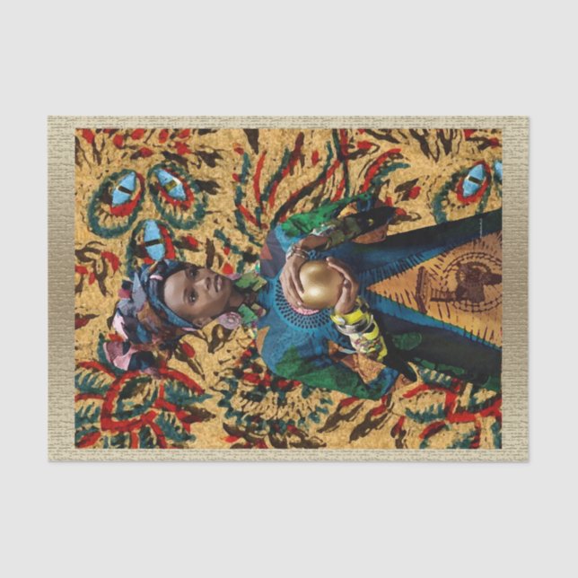 African Mojo Princess Tissue Paper (Front)