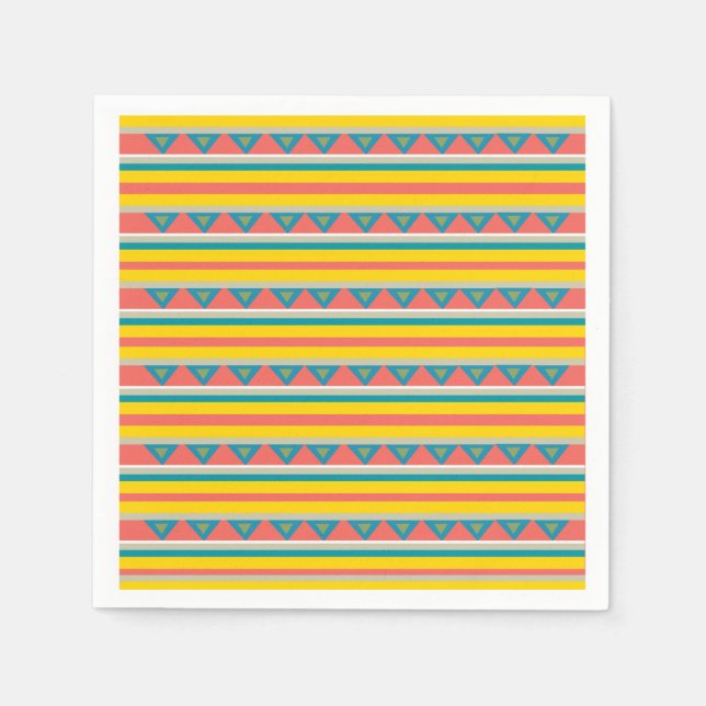 African Mood II Napkins (Front)