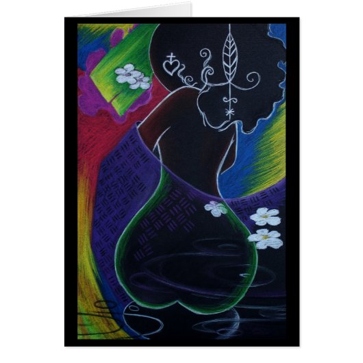 African Moon II Cards (Front)
