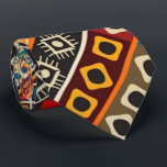 African Motif Colorful Decorative Pattern Design Neck Tie<br><div class="desc">African Motif Colorful Decorative Pattern Design.</div>