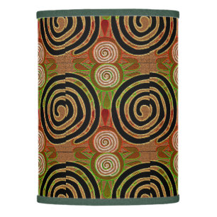 African Motif Lamp Shade