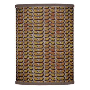 African Motif Pattern Lamp Shade