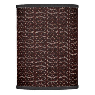 African Motif Pattern Lamp Shade