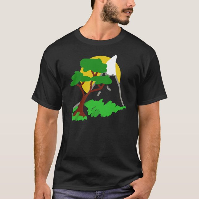 African Mountain T-Shirt (Front)