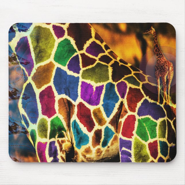 African Mousepad - colorful (Front)