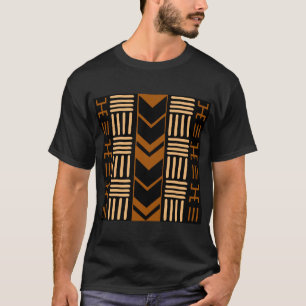 African Mud Cloth Design Tshirt