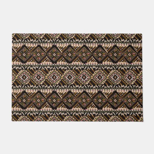 African Mud Cloth Ethnic Inspired Beautiful Doormat