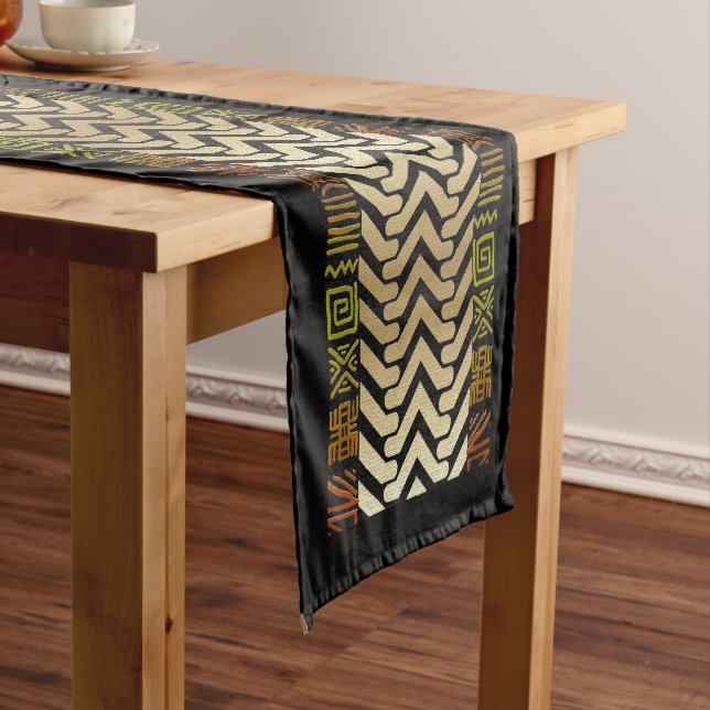 African Mud Cloth Motif Print (In Situ)