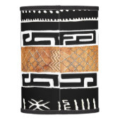 African Mud Cloth Pattern Lamp Shade (Back)