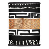 African Mud Cloth Pattern Lamp Shade (Front)