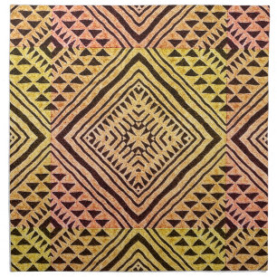 African Mud Cloth Print