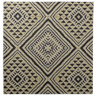 African Mud Cloth Print Napkin