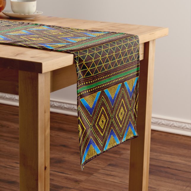 African Mud Cloth   Table Runner (In Situ)