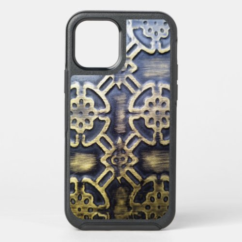 african mudcloth pattern OtterBox symmetry iPhone 12 case