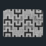 African Mudcloth Textile with Geometric Patterns iPad Mini Cover<br><div class="desc">This print was made by Norman Wyatt, Jr. in the style of an African mudcloth. The mudcloth textile originated in Mali and is a sign of cultural identity. Display your love of global culture and geometric patterns by purchasing this print!</div>