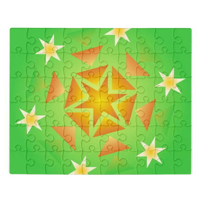 African Naartjie Fruit Jigsaw Puzzle (Puzzle Horizontal)