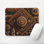 African native traditional pattern. Ethnic Africa Mouse Pad<br><div class="desc">African native traditional pattern mouse pad.</div>
