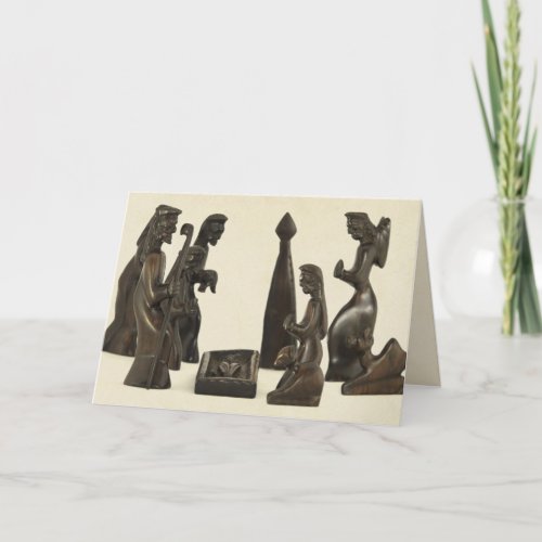 African Nativity Scene Cards