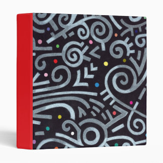 African Night 3 Ring Binder