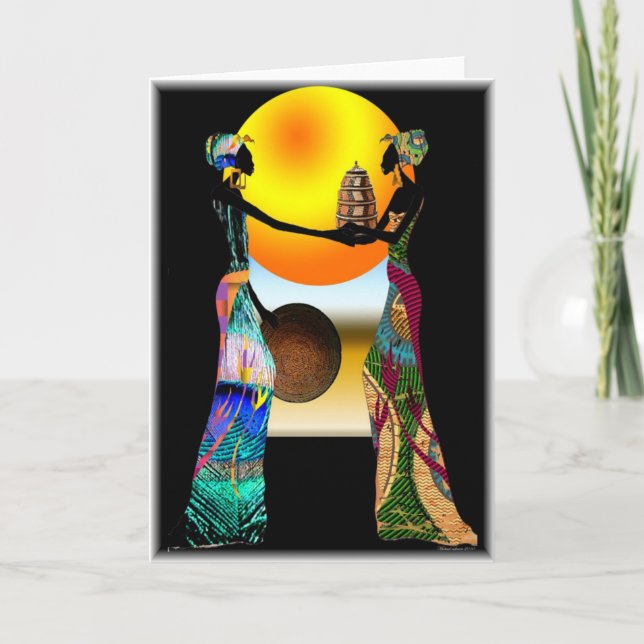 African Offering Card (Front)