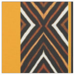 African orange fabric