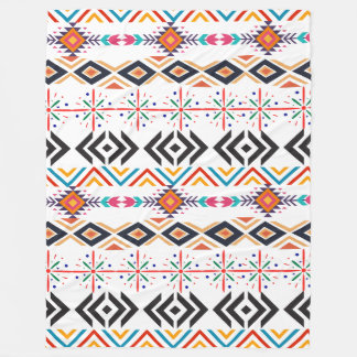 African Ornaments Fleece  Blanket, Large 60" x 80"