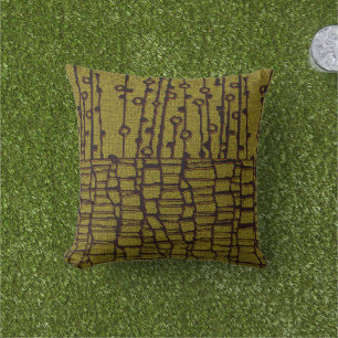 African Outdoor Pillow