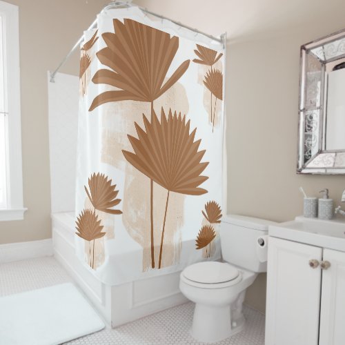African Palms  Shower Curtain