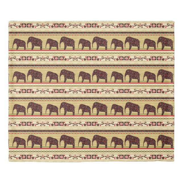 African patchwork duvet cover (Front)