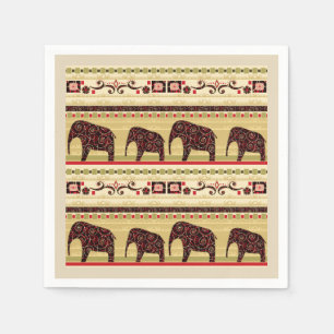 African patchwork napkins