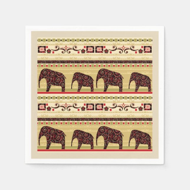 African patchwork napkins (Front)