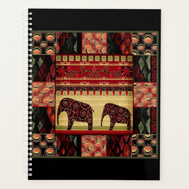 African patchwork planner (Front)