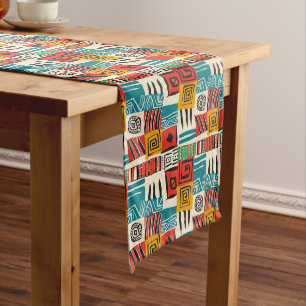 African Patchwork Table Runner